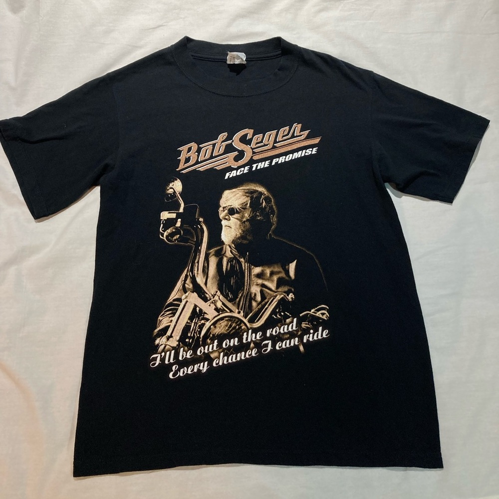 Bob Seger Face The Promise 2006’-07’ Tour T-shirt, Men’s size small, Anvil Brand